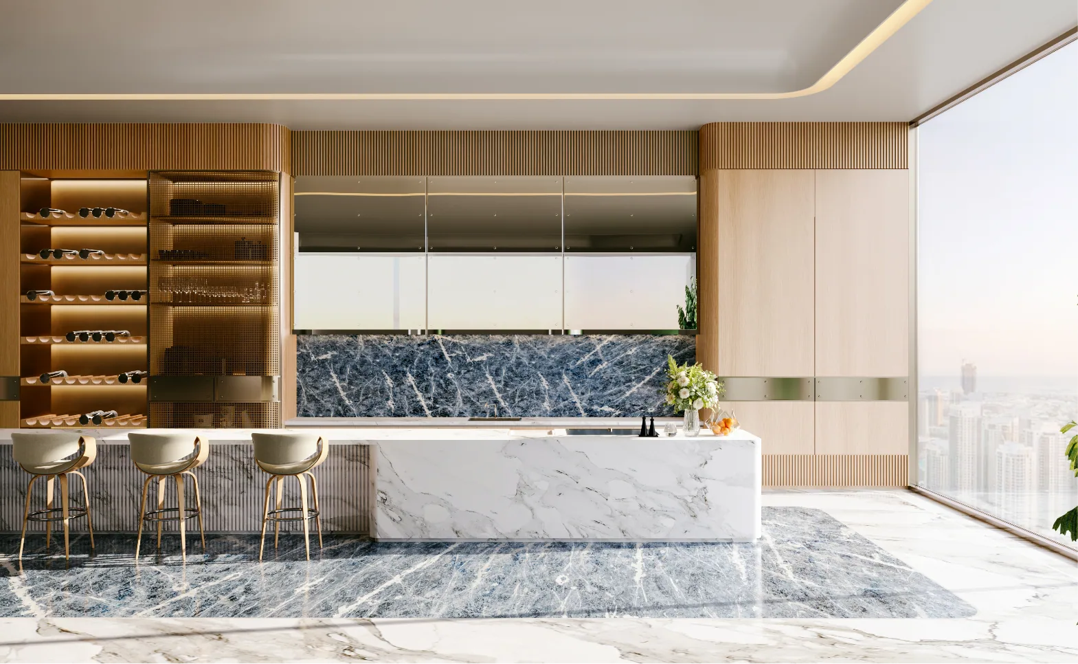 Chef’s kitchen